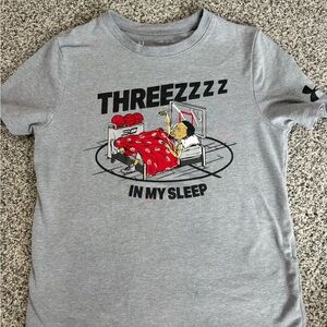 Under Armour Gray HeatGear Performance Tee